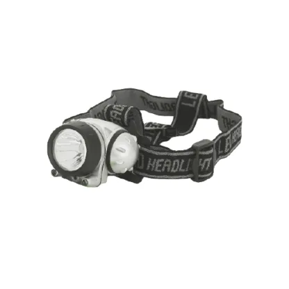 Linterna Klik Frontal 1watt Sd-3337 1led+2led Rojos+1laser