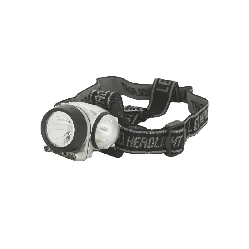 Linterna Klik Frontal 1watt Sd-3337 1led+2led Rojos+1laser
