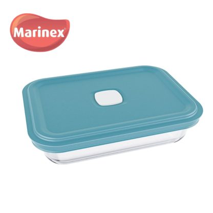 Contenedor Rectangular Facilita Marinex 0,75lts Celeste