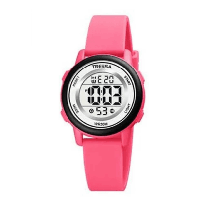 Reloj Tressa Teddy Sumergible 50m Rosa Chicle