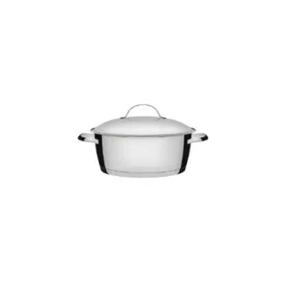 Cacerola Tramontina Allegra 22 cm Acero Inox Triple Fondo