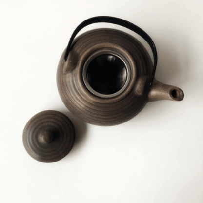 Tetera Ceramica Con Infusor Ac. 750ml Terra Mango Negro Mish - Image 3