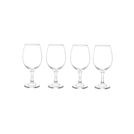 4 Copas Cristar Chianti Vino Rioja 318cc
