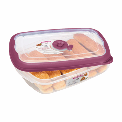 Contenedor Hermético Rectangular 1260ml San Remo Flor