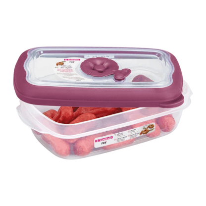 Contenedor Hermético Rectangular 430ml San Remo Flor