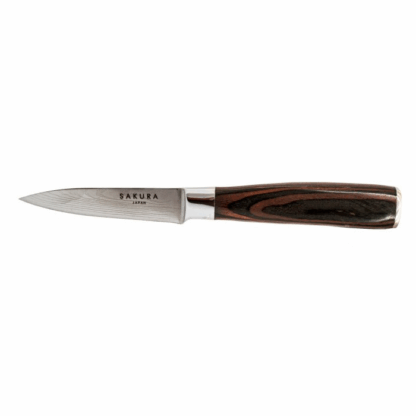 Cuchillo Sakura Verduras Pro Acero Inoxidable Marron Ebano
